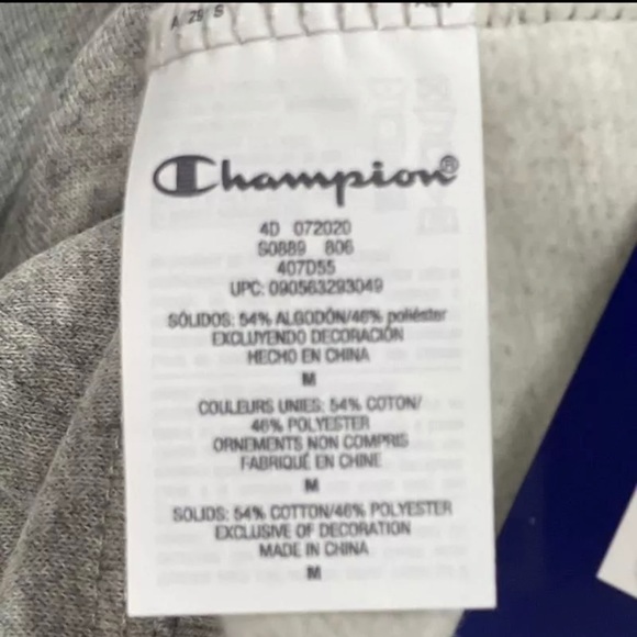 Champion mens hoodies plain color - Picture 6 of 9